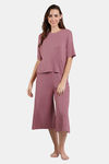 Amante Viscose Loungewear Bottom - Mesa Rose — thumbnail 4